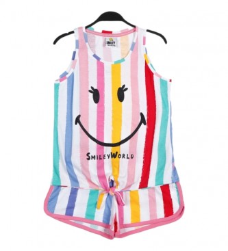 Aznar Innova. SMILEY Pijama Tirantes Rainbow multicolor Aznar Innova