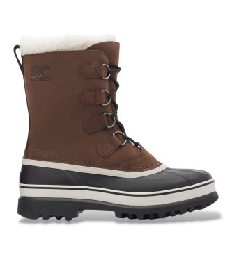 Sorelvoor Mannen. 1002871238 Waterdichte Sneeuwlaarzen Bruin (44), Leer, Plat, Buiten