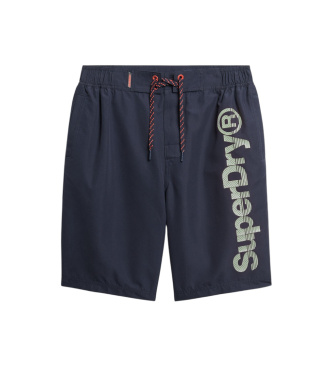 Superdry Bañador Classic azul marino