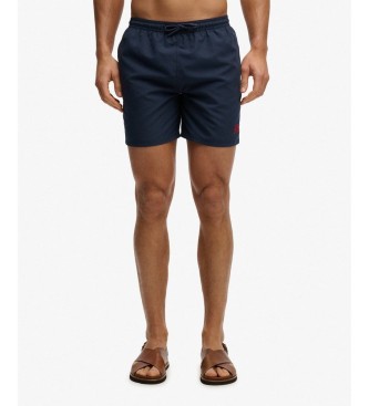 Superdry para hombre. M3010260A Bañador Essential marino (M), Beachwear, Poliéster Reciclado