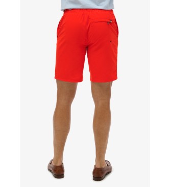 Superdry para hombre. M3010238A Bañador clásico rojo (M), Beachwear, Poliéster Reciclado, Sostenible 2