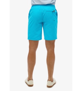 Superdry para hombre. M3010238A Bañador clásico azul (S), Beachwear, Poliéster Reciclado, Sostenible 2