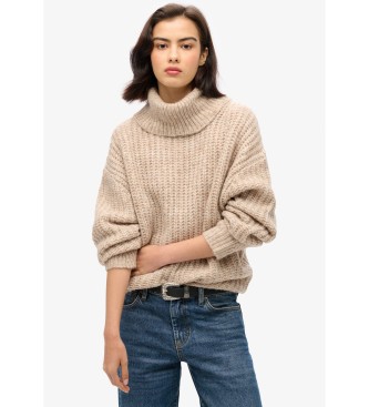 Superdry Jersey Brushed Rib beige