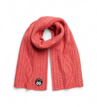 Superdry unisex. W9310079A Coral Luxe halsduk (OSFA), Casual, Nylon, Korall