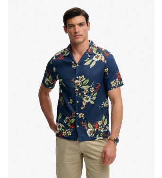 Superdry Camisa Hawaiian marino