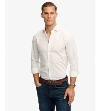 Superdry Camisa Classic Tailored blanco