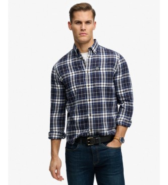 Superdry Camisa Lumberjack azul