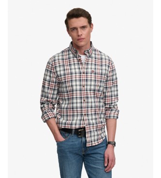 Superdry Camisa Lumberjack blanco