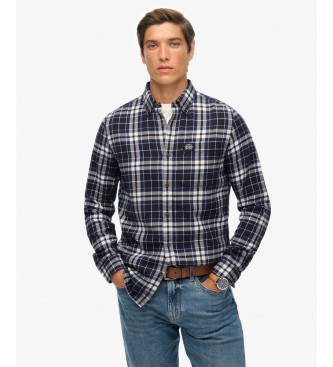 Superdry Camisa Lumberjack azul