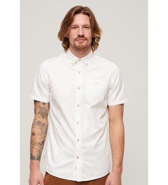 Camisa de manga corta Merchant Store blanco (XXL), Casual, Algodón Orgánico, Sostenible, Superdry outlet 202