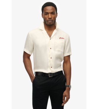 Camisa Merchant Suika blanco roto (XL), Casual, Algodón, Manga corta