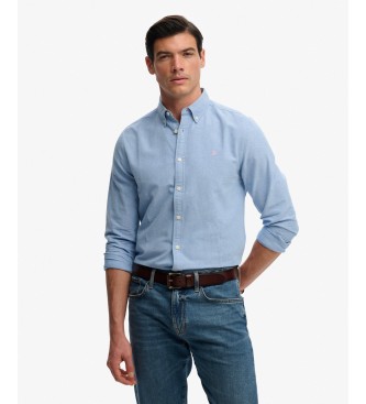 Superdry Camisa Preppy Oxford azul
