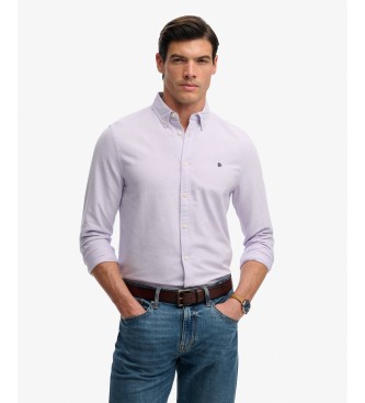 Superdry Camisa Preppy Oxford lila