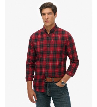 Superdry Camisa Vintage Check rojo