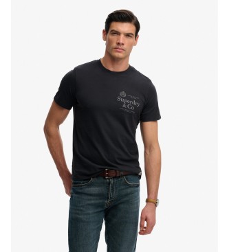 Superdry Camiseta 1954 Company Corte Relajado marino