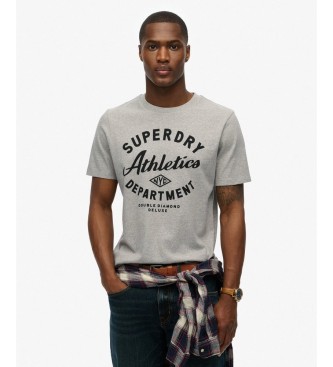 Superdry Camiseta Athletic Relaxed gris