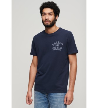 Superdry - pour homme. t-shirt avec graphisme copper label marine sur la