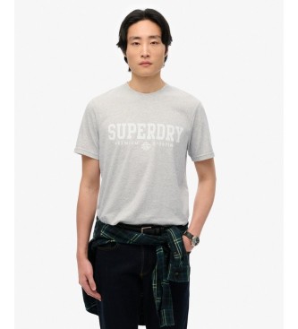 Superdry Camiseta Core Sports gris