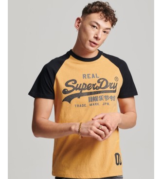 Superdry - pour homme. t-shirt en coton biologique avec manches raglan e