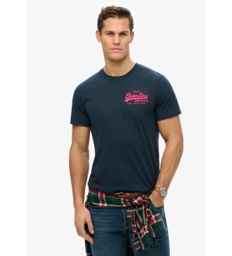 Superdry Camiseta Vintage marino