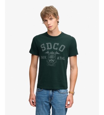 Superdry Camiseta Gothic Varsity verde