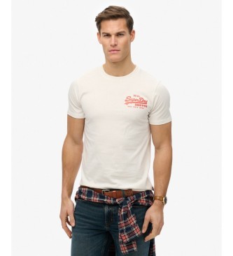 Superdry Camiseta Tokyo Relaxed blanco