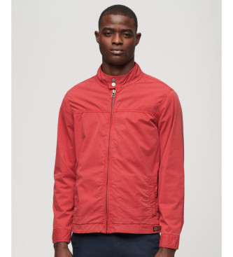 Cazadora Harrington clásica rojo (S), Casual, Algodón, Manga larga, Superdry outlet 2024.