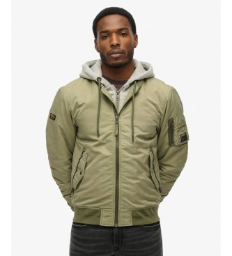 Superdry Cazadora bomber Military verde