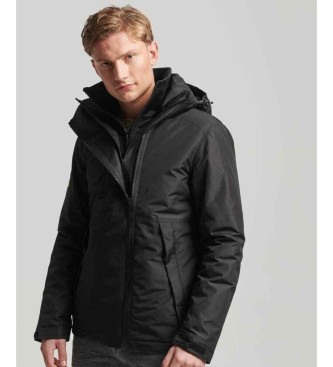 Superdry für Herren. M5011825A Yachter Windbreaker Jacke Schwarz (S), Lässig, Polyester, Nachhaltig