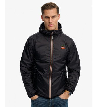 Superdry para hombre. M5012330A Chaqueta Essential Windbreaker negro (M), Casual, Poliéster