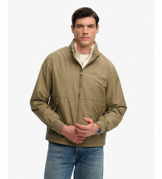 Superdry para hombre. M5012344A Chaqueta Flyweight beige (M), Casual, Poliéster