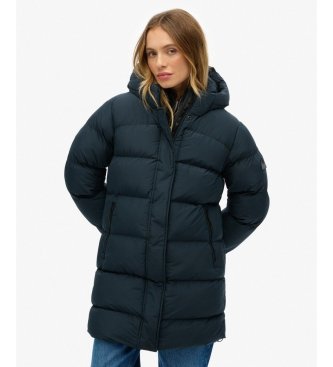 Superdry Chaqueta Hooded Sports Puffer marino