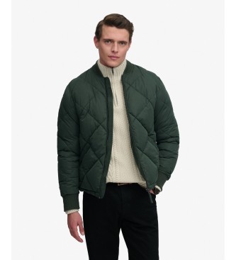 Superdry Chaqueta acolchada Diamond Quilt verde
