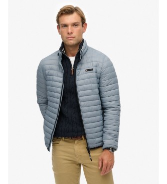 Superdry For Man. M5012242A Fuji Lite Padded Jacket Blue (M), Casual, Recycled Nylon