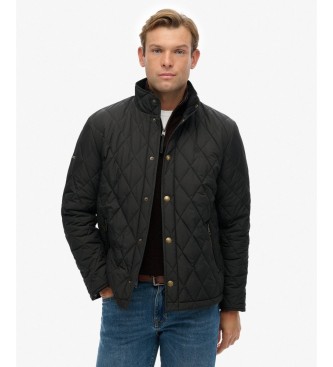 Superdry Chaqueta acolchada Quilted Estate Country negro