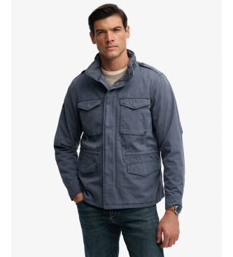 Superdry Chaqueta Cotton azul lavado