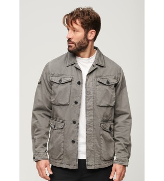 Para hombre. M5011859A Chaqueta militar ligera M65 (L), Casual, Algodón, Manga larga