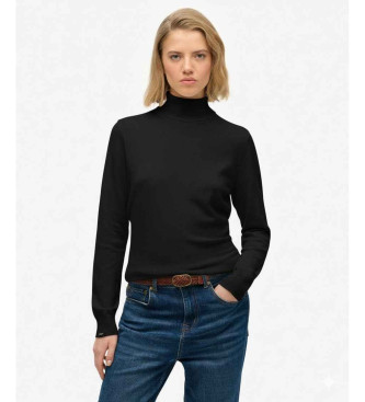 Superdry para mujer. W6110645A Classic Turtl negro (L), Casual, Poliéster