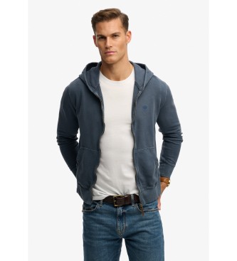 Superdry para hombre. M2014170A Sudadera Classic Essential marino (M), Casual, Algodón