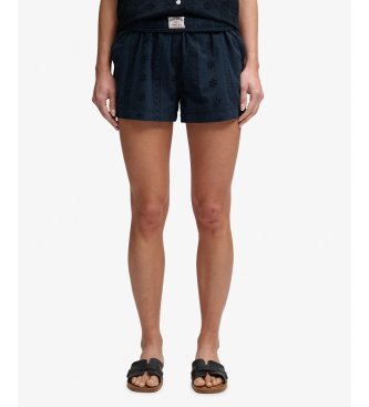 Para mujer. W7110498A Shorts Broderie Beach (S), Algodón, Beachwear