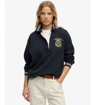 Superdry Sudadera Crest Rugby marino