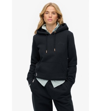 Superdry para mujer. W2012667A Sudadera Essential Logo marino (XXS), Casual, Algodón