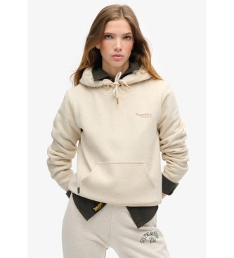 Superdry para mujer. W2012180A Sudadera Essential Logo beige (XL), Casual, Algodón