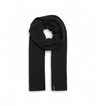 Superdry unisex. M9310078A Essential Logo Scarf svart (OSFA), Casual, Bomull
