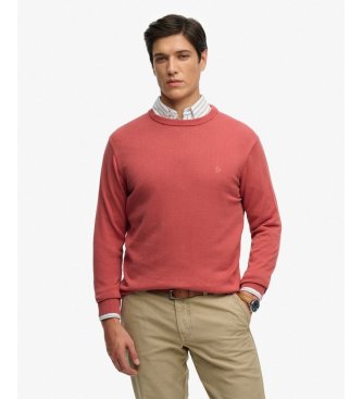 Superdry Jersey Essentials Cotton Jumper rojo