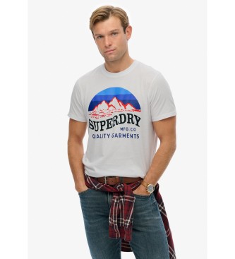 Superdry Camiseta Great Outdoors Relaxed blanco