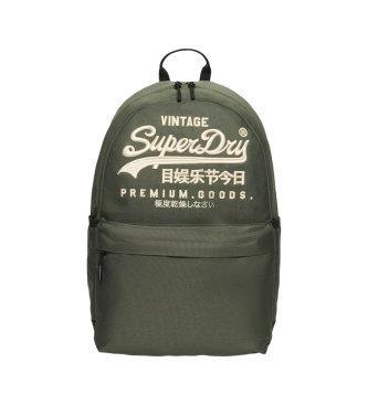 Mochila Heritage Montana verde (OSFA), Casual, Poliéster, Superdry outlet 2024.