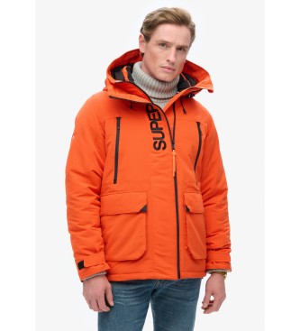 Superdry Para Hombre. M5011922A Cazadora Ultimate Emb Windbreaker Naranja (S), Casual, PoliéSter Reciclado, Sostenible-image