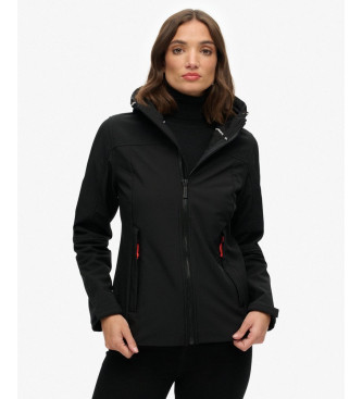 Superdry para mujer. W5012030A Chaqueta Classic Trekker negro (M), Casual, Poliéster