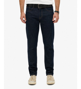 Superdry para hombre. M7010887A Jeans Slim Straight Vintage marino (30/32), Casual, Algodón, Denim